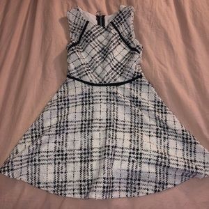 Black and White Sally Miller Couture dress